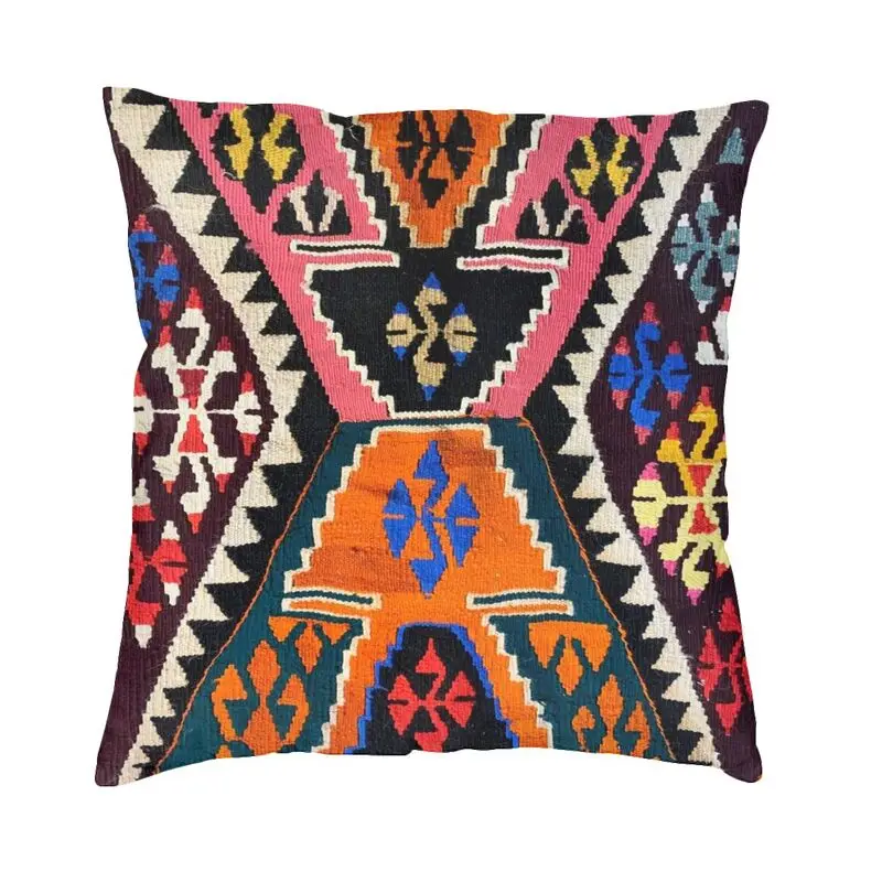 Kilim Navaho Weave Woven Textile Modern Throw Pillow Covers Bedroom Decoration Turkish Tribal Persian Ethnic Art Cushion Case | Дом и сад
