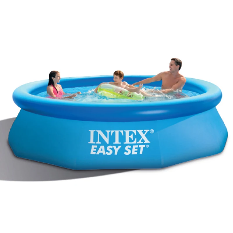 

366*76cm Giant Size Blue Above Ground Inflatable Swimming Pool Family Pool for Adults Kids Thickening Summer Water Pool B33004