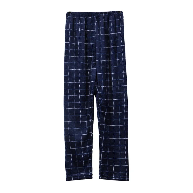 

Men's Winter Pajamas Set Autumn Winter Warm Flannel Thicken Pajamas Man Long Sleeve Sleepwear Top+Pants Casual Homewear Clothes