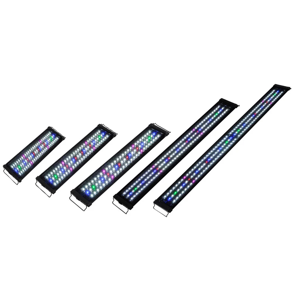 30cm/45cm UK/EU plug LED Waterproof Aquarium Light Full Spectrum for Freshwater Fish Tank Plant Marine Underwater Lamp