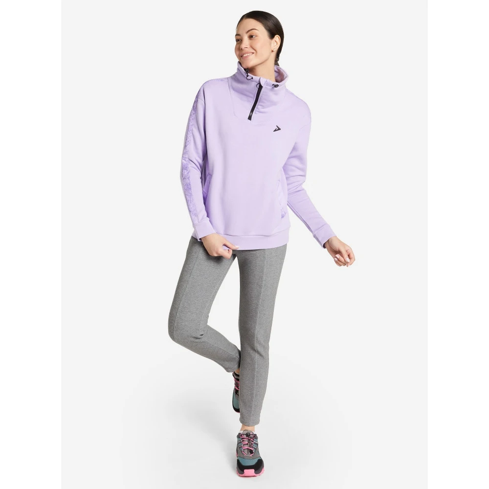 Толстовка женская demix фиолетовый | Спорт и развлечения