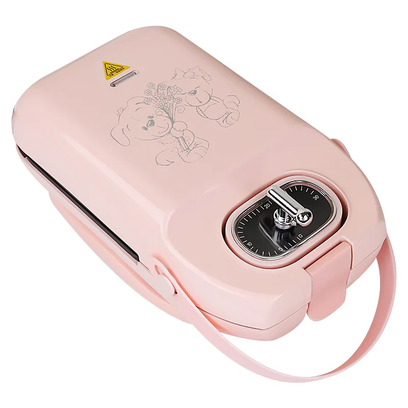 Электрическая вафельная машина для приготовления железных сэндвичей пузырчатых