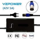 YZPOWER 36V 8AH 10AH 20AH литий-ионный аккумулятор для электрического скутера Универсальное зарядное устройство для литиевых батарей 42V 5A