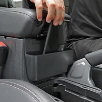 barrel car case armrest storage black abs for jeep wrangler jl jt car 1 x
