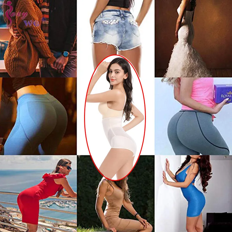 Женское корректирующее белье SEXYWG бесшовные трусики с крючком застежкой молнией|
