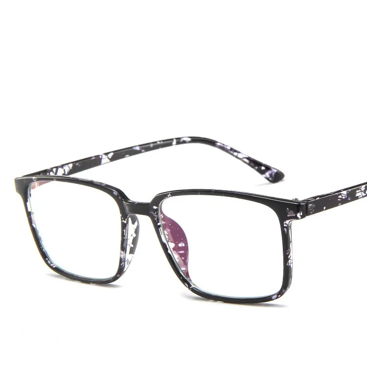 Квадратные очки для защиты от радиации мужские компьютерные геймеров прозрачные