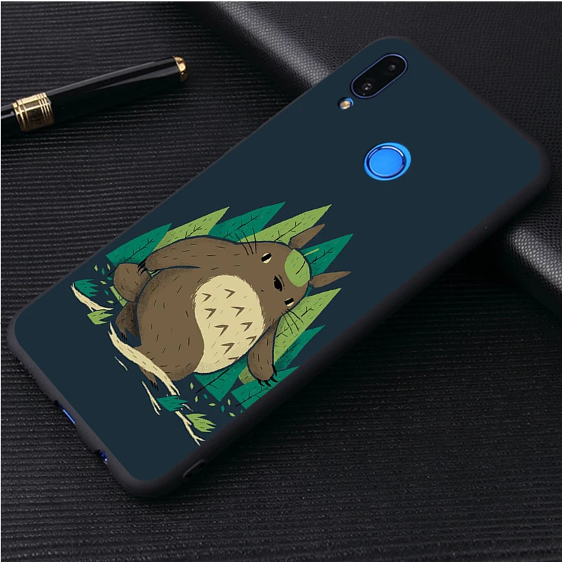 Черный силиконовый чехол для телефона My Neighbor Totoro honor 30 20 Pro 8 8X 9 10 Lite Mate