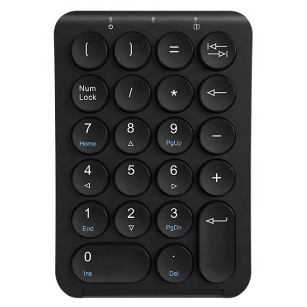 

Bluetooth Wireless Numeric Keypad 22 Keys Computer Mini Number Keyboard for PC Desktop Accounting Tasks Home Office