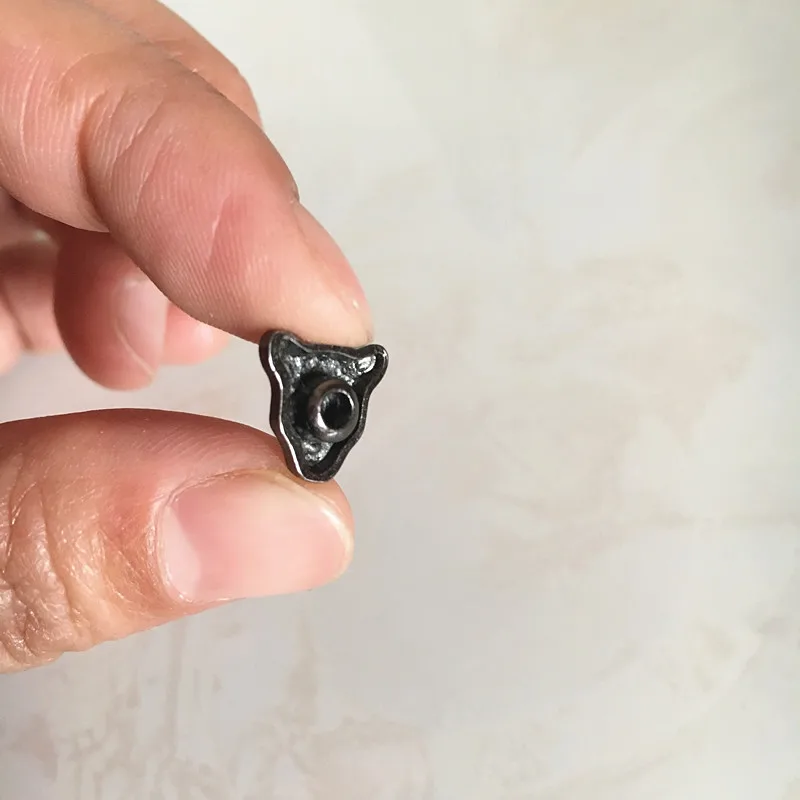 Металлические леопардовые заклепки-гвоздики для одежды обуви ремня ремесла