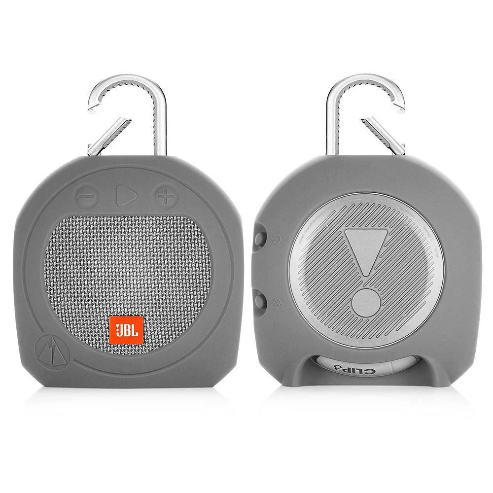 Новейший защитный силиконовый чехол для JBL Clip3 клип 3 Bluetooth динамик открытый противоударный чехол с пряжкой