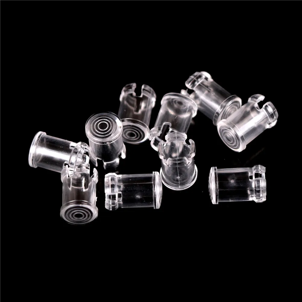 10 шт. прозрачный СВЕТОДИОДНЫЙ светоизлучающий диод абажур протектор 5 мм | Лампы и