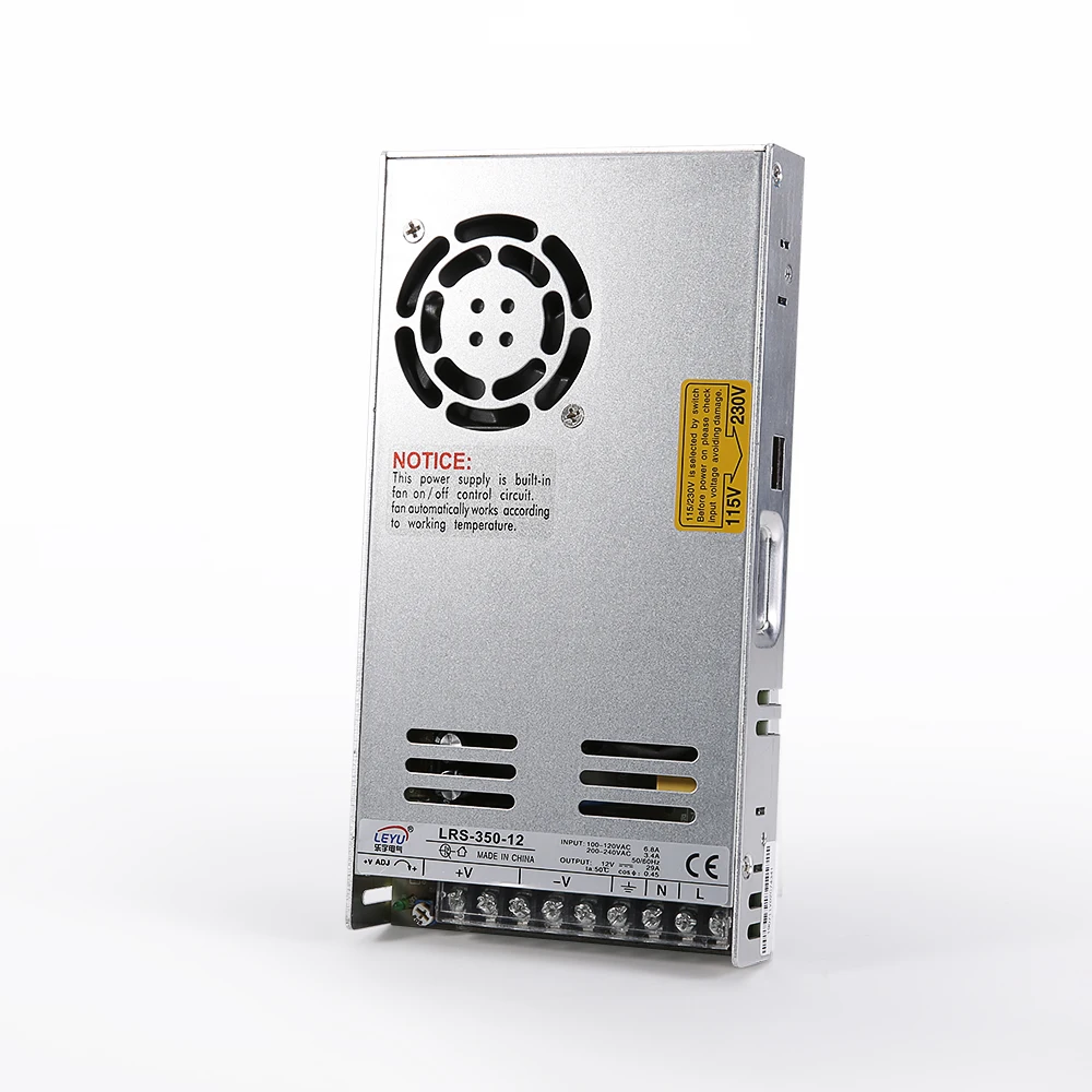 Импульсный источник питания с одним выходом серии LRS переменный ток 110 В 220 в