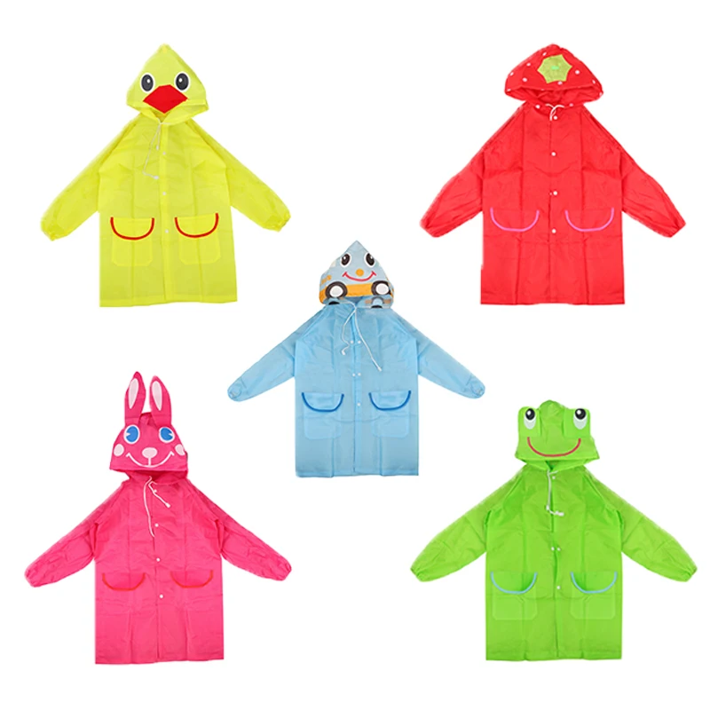 1 шт. мультфильм животных Стиль Водонепроницаемый детский дождевик для Дождевой