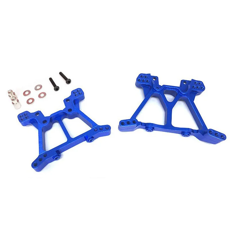 Металлический передний и задний ударный башенный Набор для Traxxas 1/10 Slash 4X4 4WD RC