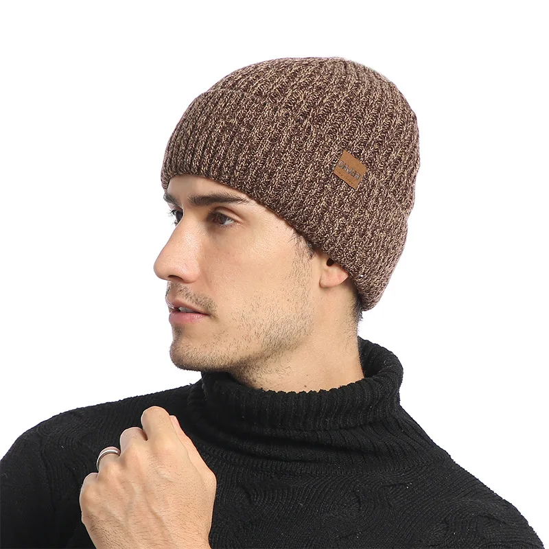 

New products for autumn and winter simple and individual men and women woolen caps warm and velvet caps knitted hats