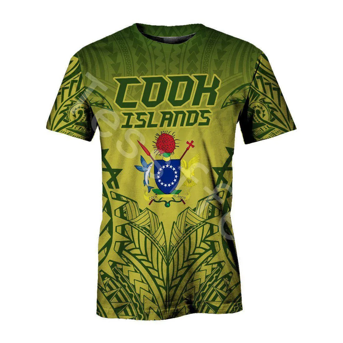 Футболка унисекс с 3D-принтом круглым вырезом и коротким рукавом - купить по