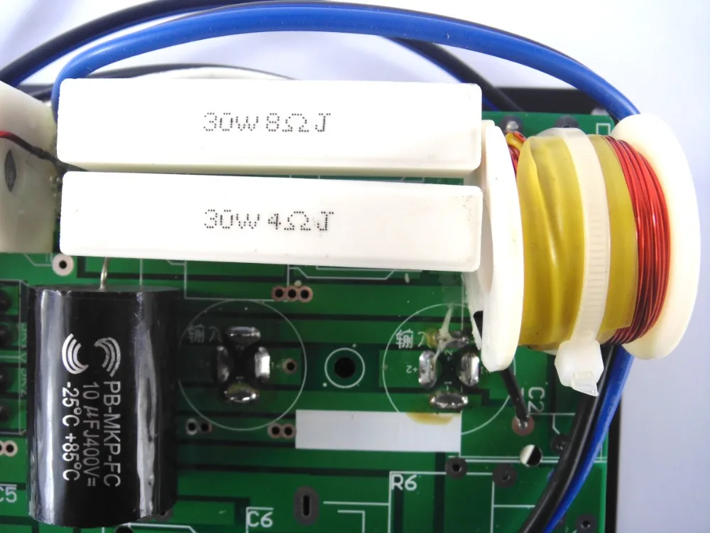 Лучший 3-полосный кроссовер HiFi динамик делитель частоты 650 Вт 300-2000 Гц для JBL SRX725