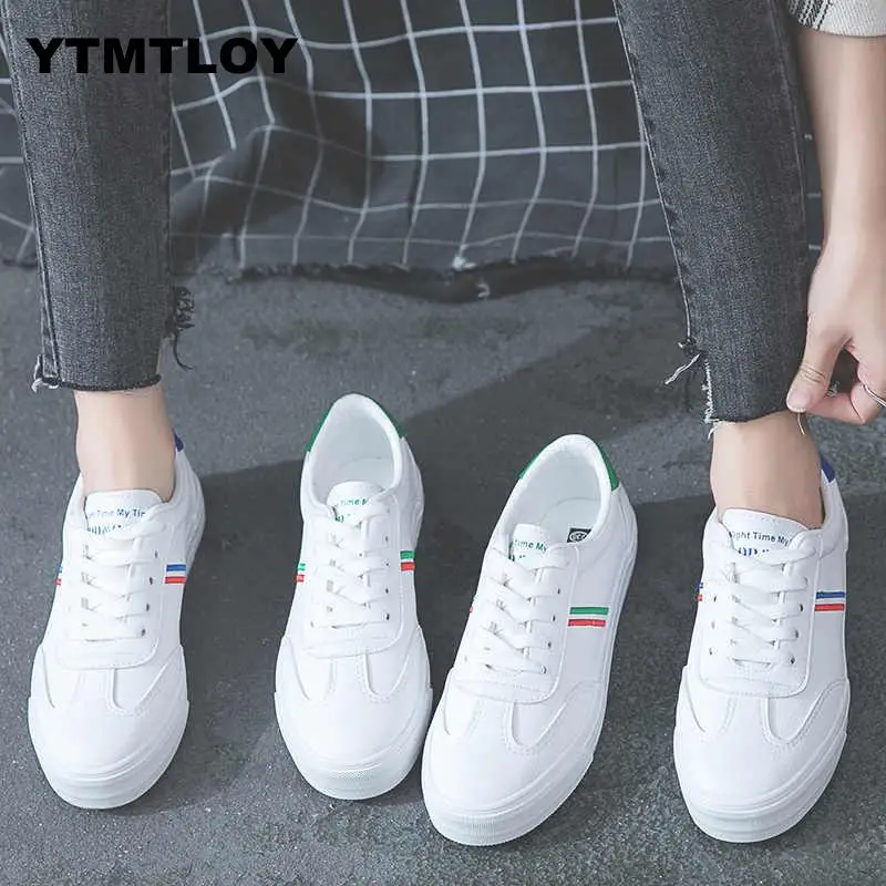 Женские Модные дышащие кроссовки повседневные теннисные туфли с