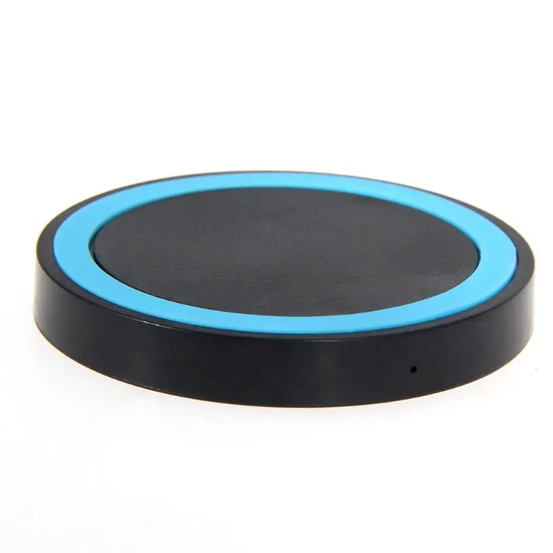 Настольное Беспроводное зарядное мини-устройство Qi с приемником для быстрой