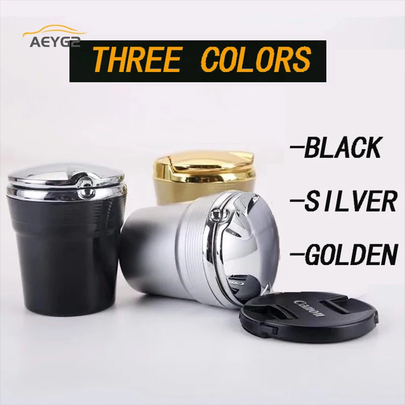 

For Haval H4 H6 H7 H9 F5 F7 H2 C50 Hoist Auto Interior Accessories Car Ashtray With Led Light Cigarette Smoke Travel Remover