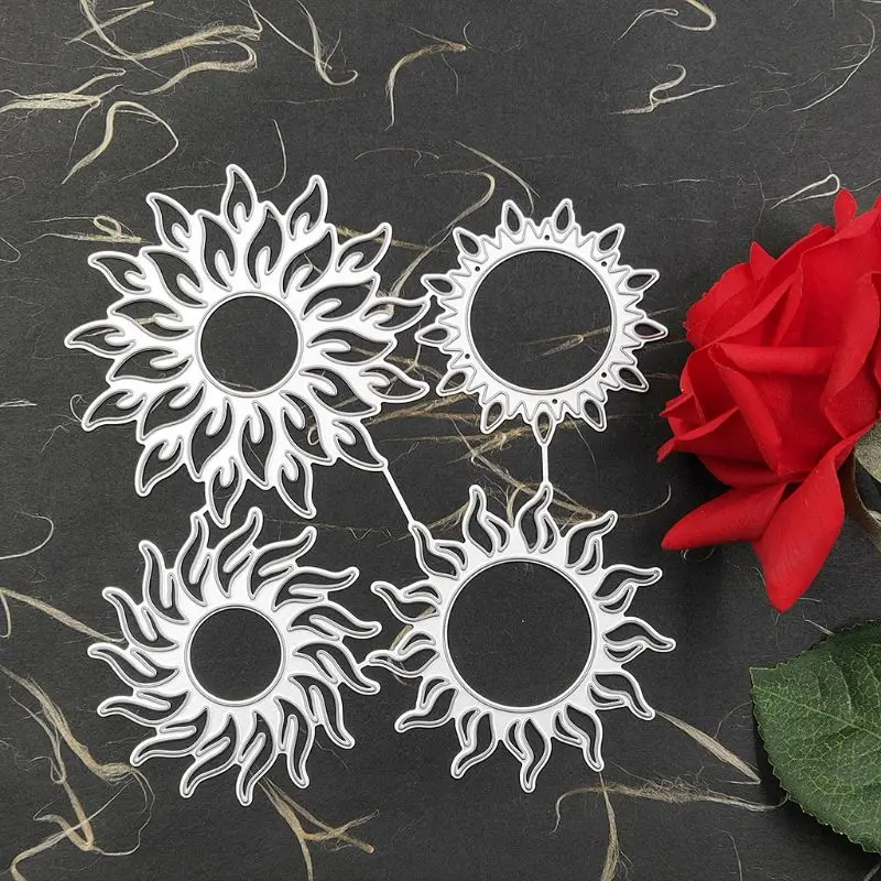 Защита от солнца металлический Трафаретный вырубной штамп трафарет для