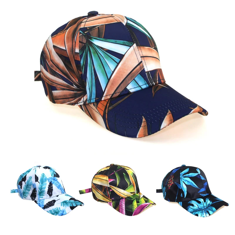 Новые модные 3D печати Пара бейсбольная Кепка унисекс Регулируемая шляпа женская