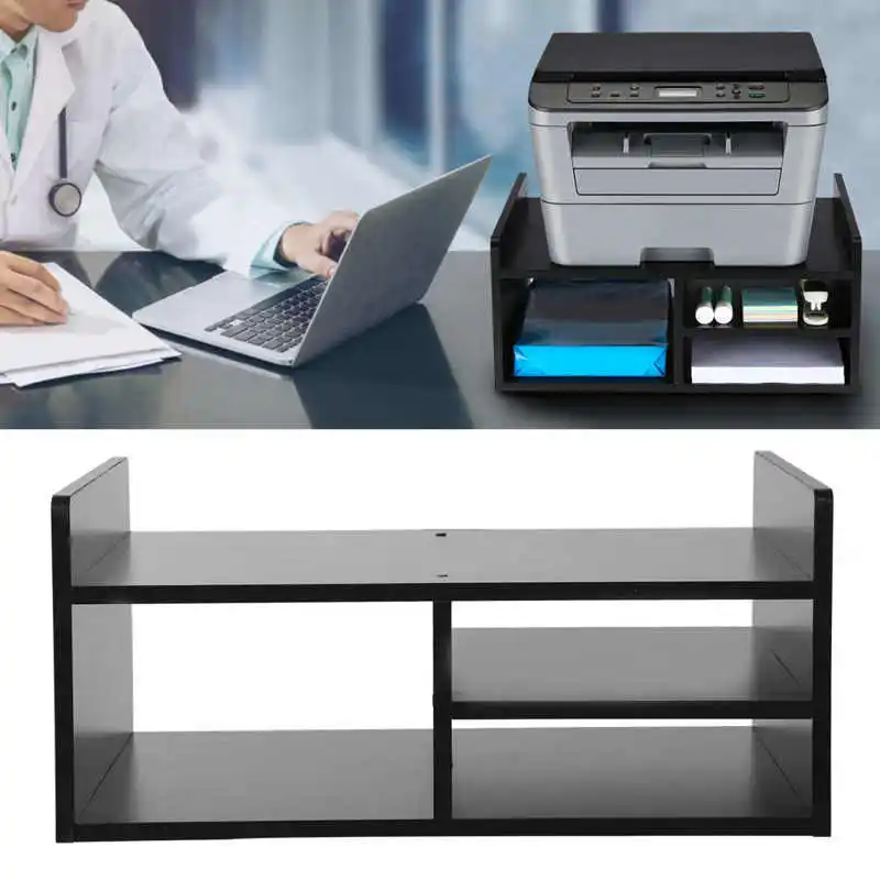 Стойка для монитора настольный органайзер дома и офиса 51x38x23 см 2 уровня 3