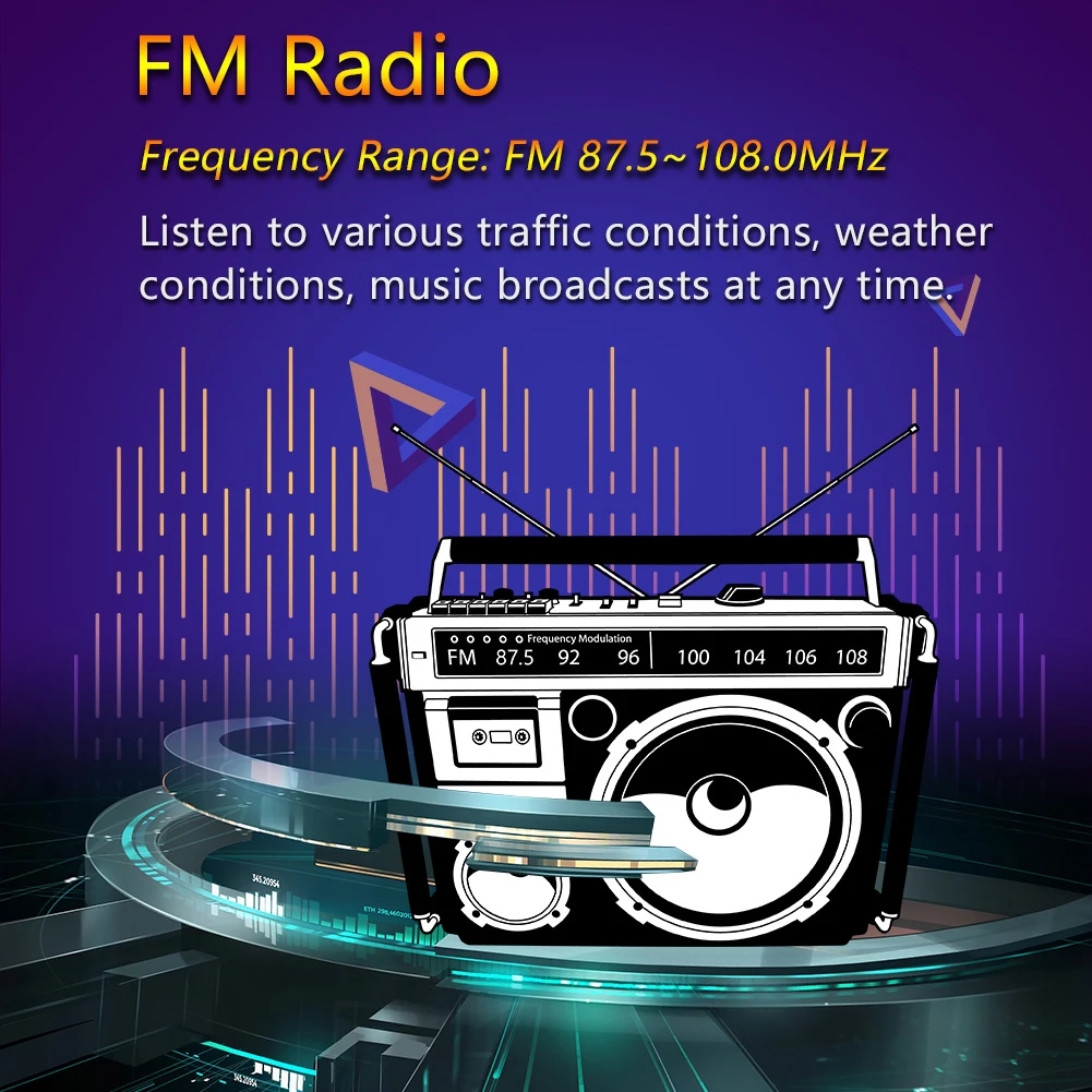 FM 87 5 ~ 108 МГц Красочный Bluetooth автомобильный радиоприемник mp3 плеер 1 DIN в тире аудио