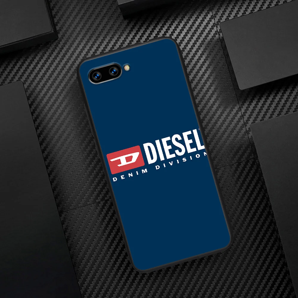 

Personality Fashion Brand DIESEI Phone Case Cover Hull For HUAWEI Honor 6A 7A 7C 8 8A 8S 8x 9 9x 10 10i 20 Lite Pro black Cover