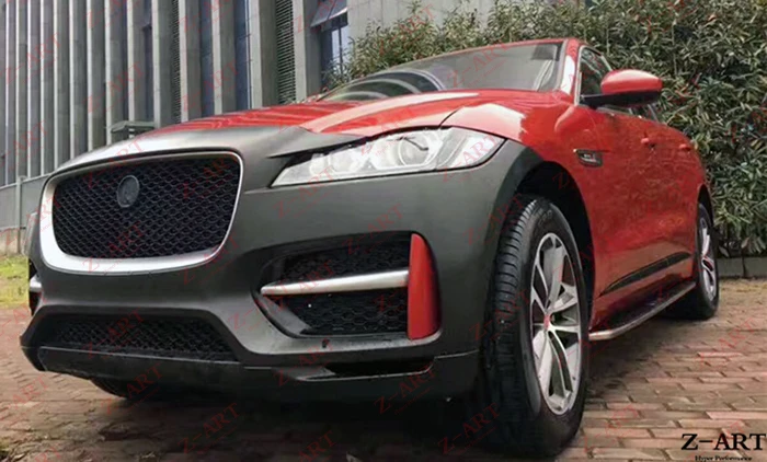 Z ART R переднего бампера для Jaguar F PACE 2015 2018 подтяжки лица PP тюнинг пакет Pace подходит