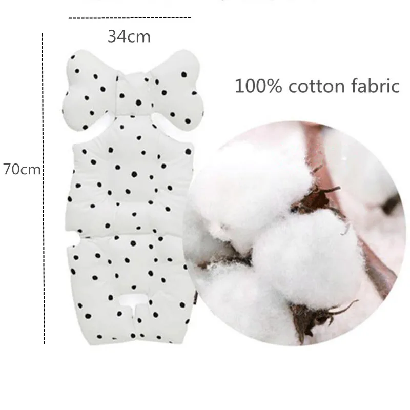 Детские матрац для детской коляски Подушка вставка сиденье с подкладкой из