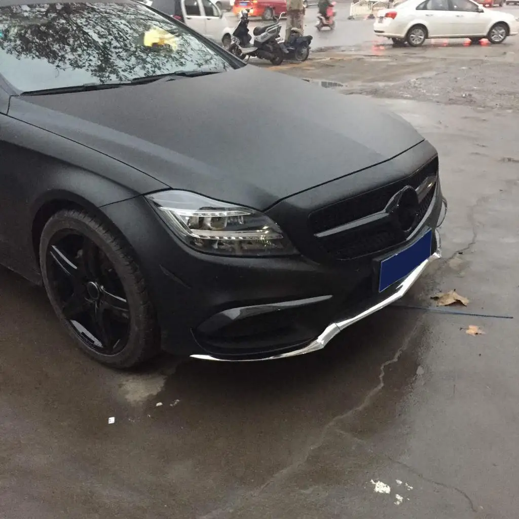 Для Mercedes-Benz CLS класс W218 CLS400 CLS550 Sport седан передний бампер отделка крыла вентиляционное отверстие из углеродного волокна украшения