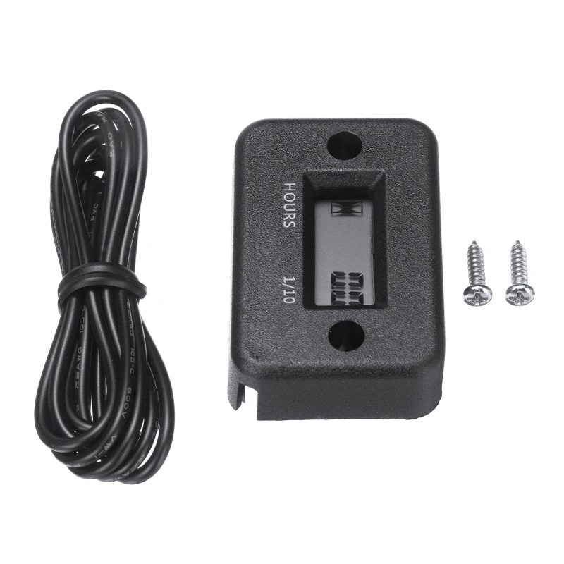 Водонепроницаемый Автомобильный цифровой счетчик часов IP68 для мотоцикла