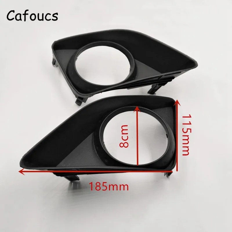 Cafoucs для Toyota Corolla 2007-2010 противотуманный светильник крышка переднего бампера