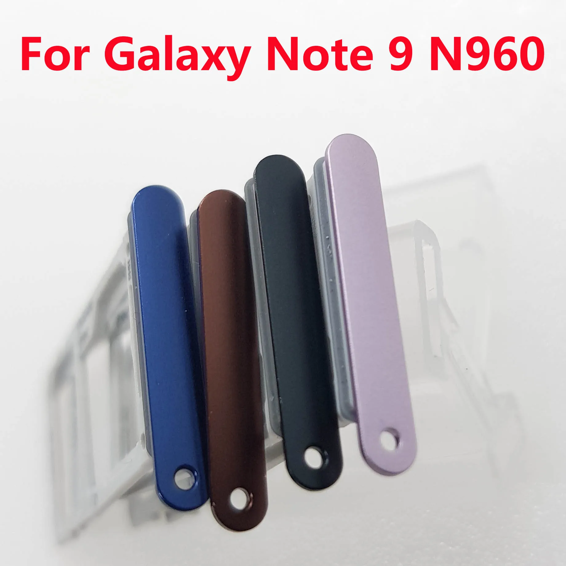 Двойной лоток для sim карт Samsung Galaxy Note 9 N960 N960F N960FD N960U держатель слота запасная