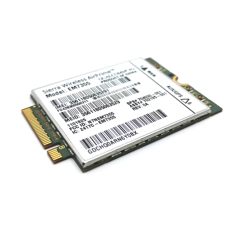 Высококачественный модуль EM7355 3G/4G LTE для HP 740 750 820 840 850 G1 ZBOOK14 15 | Компьютеры и офис