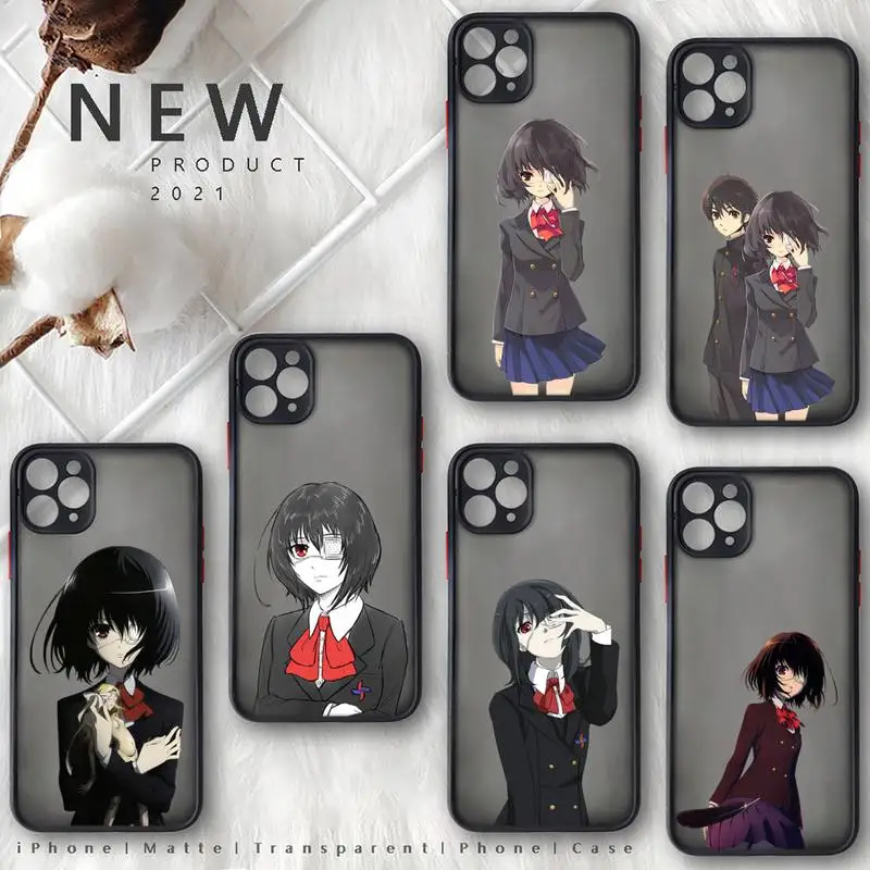 

Another anime Phone Case matte transparent For iphone 7 8 11 12 13 plus mini x xs xr pro max cover