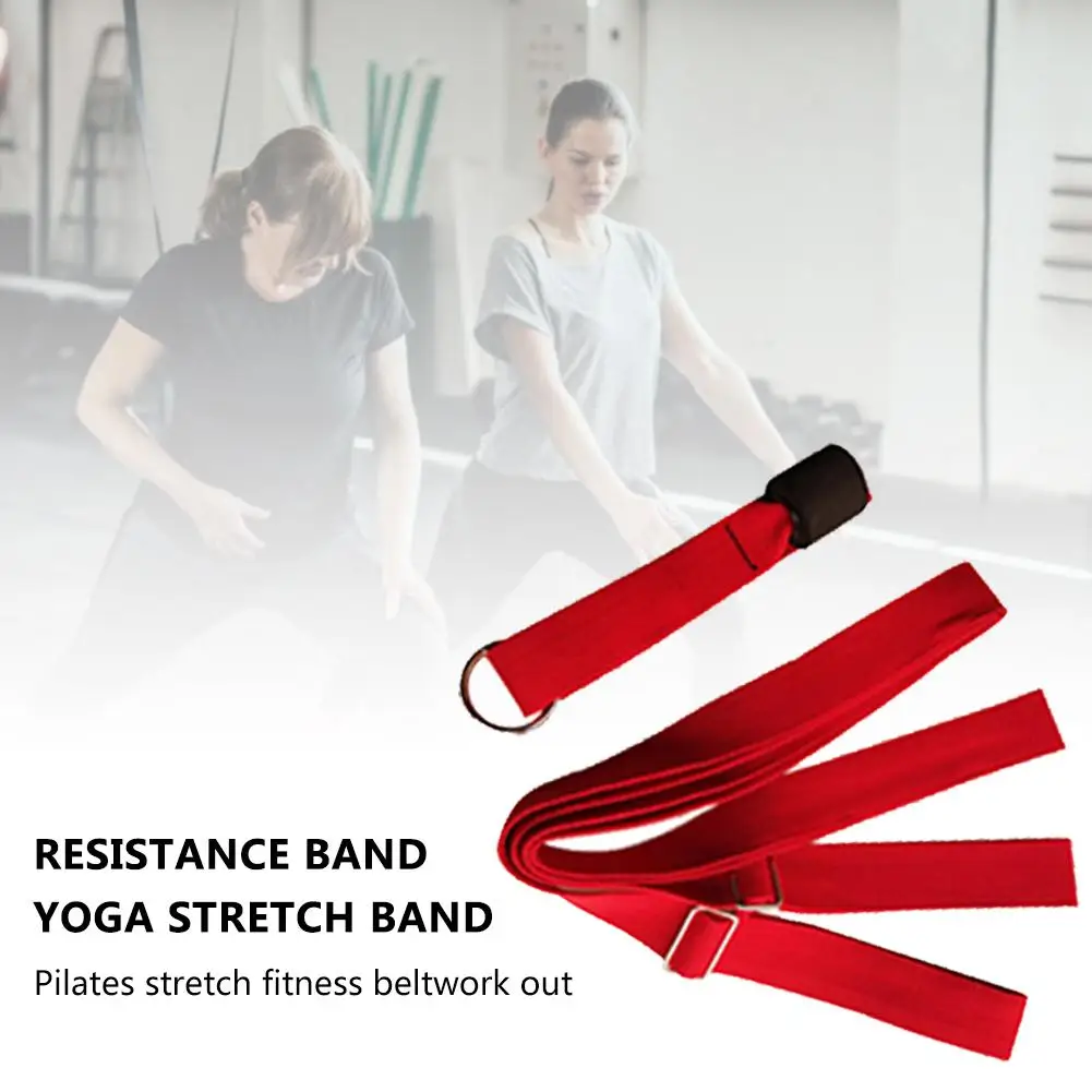

New Resistance Bands Yoga Stretch Band Exercise Belt For Yoga Pilates Stretching Fitness