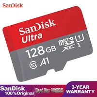 sandisk ultra micro sd tf memory card 128 256 64 32 gb class 10 high speed memory card for phone uhs i a1 microsdxc memory card