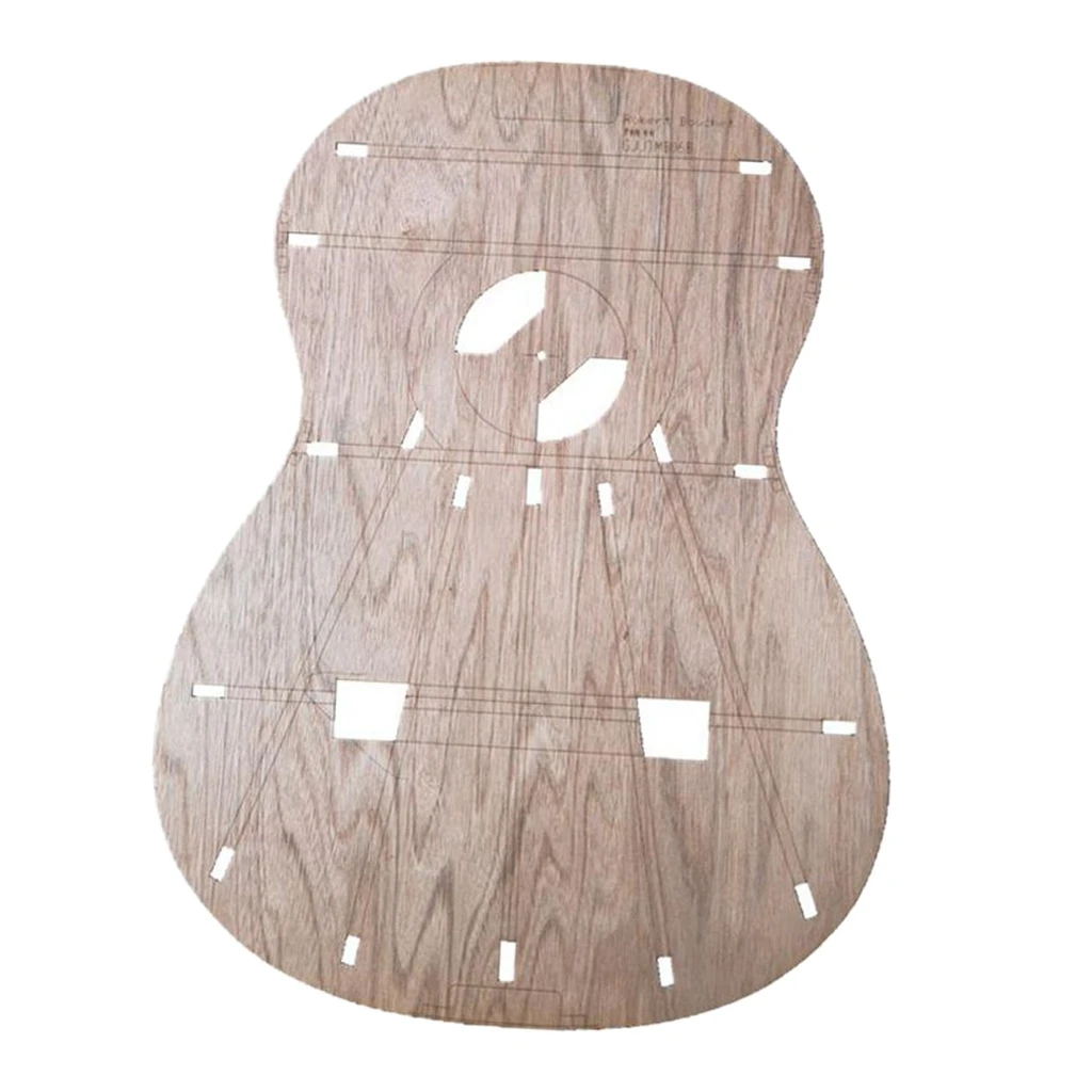 Guitar Body Template 2mm thickness for Robert Classical | Спорт и развлечения
