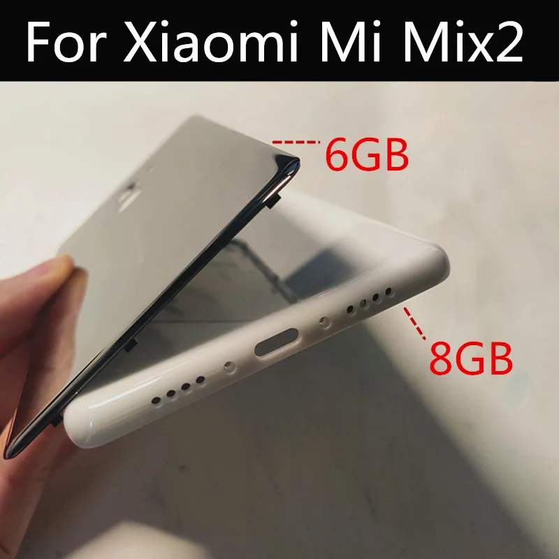 Керамическая задняя крышка аккумулятора для xiaomi Mi Mix2 чехол mi mix 2 корпуса телефона