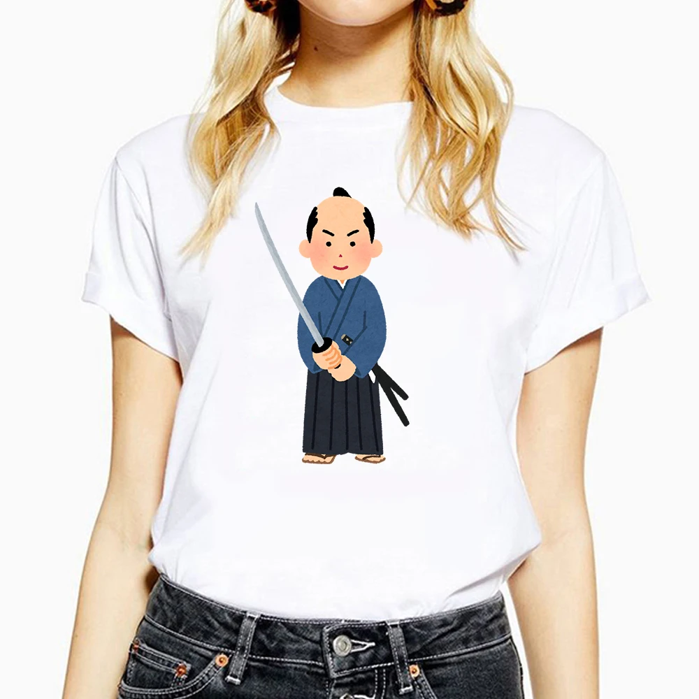

Новинка, свободная повседневная женская футболка в японском стиле с коротким рукавом, милые летние топы с мультяшным принтом, футболки в стиле Харадзюку, женская футболка
