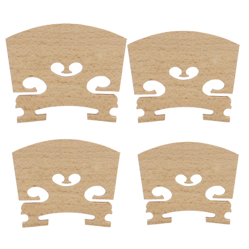 

Tooyful Durable Maple Violin Bridge Musical Instrument Accessory Violin Replacement Parts