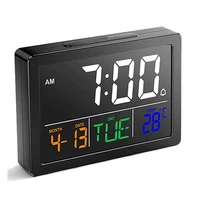 alarm clock for sleepers led digital alarm clock for bedroomusb charger desk small clock for kids and adults