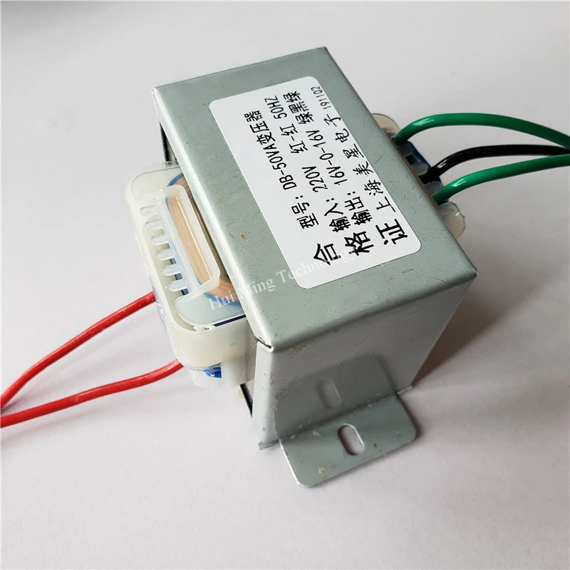 16V 0 1.5A трансформатор 50VA 220V вход EI66 двойной усилитель питания