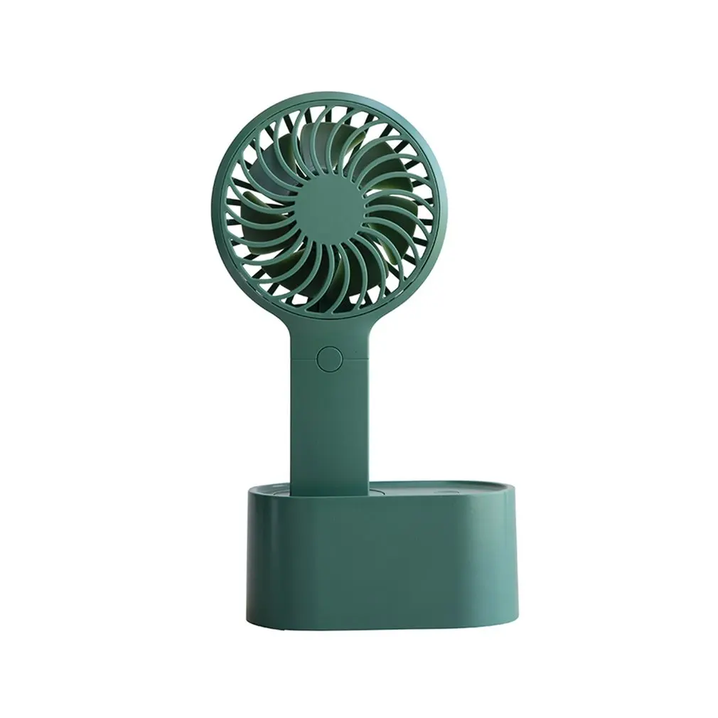 

Portable Rotatable Fan Silent Three Gear Wind Speed 2000mah Usb Charging Small Fan For Office Home School