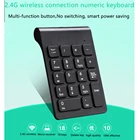 БеспроводнаяПроводная цифровая клавиатура 2,4G, беспроводная клавиатура, мини-клавиатура, 18 клавиш, для ноутбука, ноутбука, планшета, компьютера