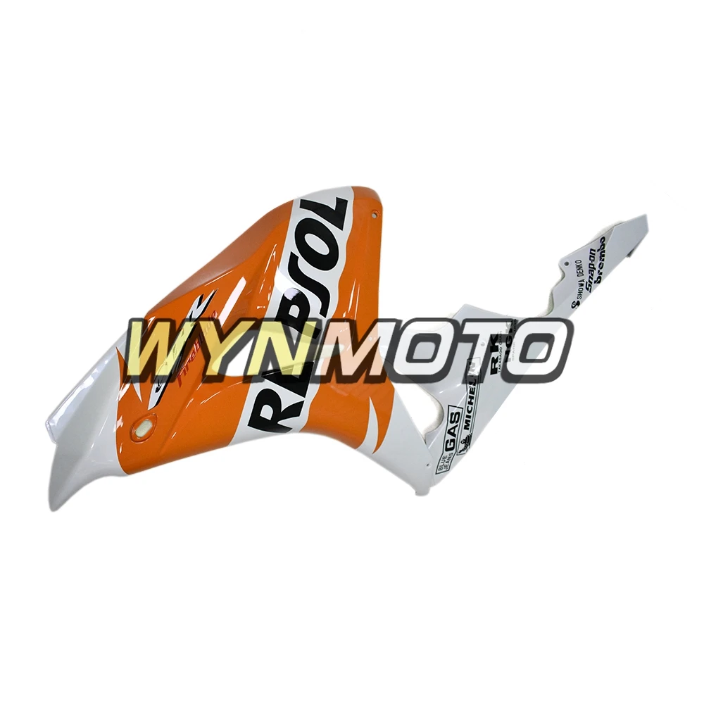 Полностью белые оранжевые Обтекатели Repsol для Honda CBR1000RR 2006 2007 год 06 07 пластмассовый