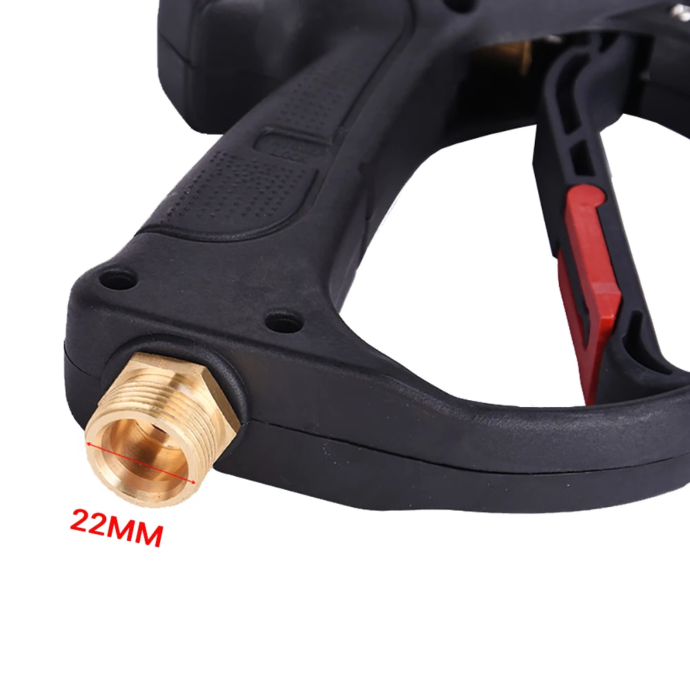 LaLeyenda 4000Psi M22 14 мм мойка автомобиля пены пистолет+ 45 см Удлинительный шланг Замена палочки копье+ 5 быстроразъемных распылителей