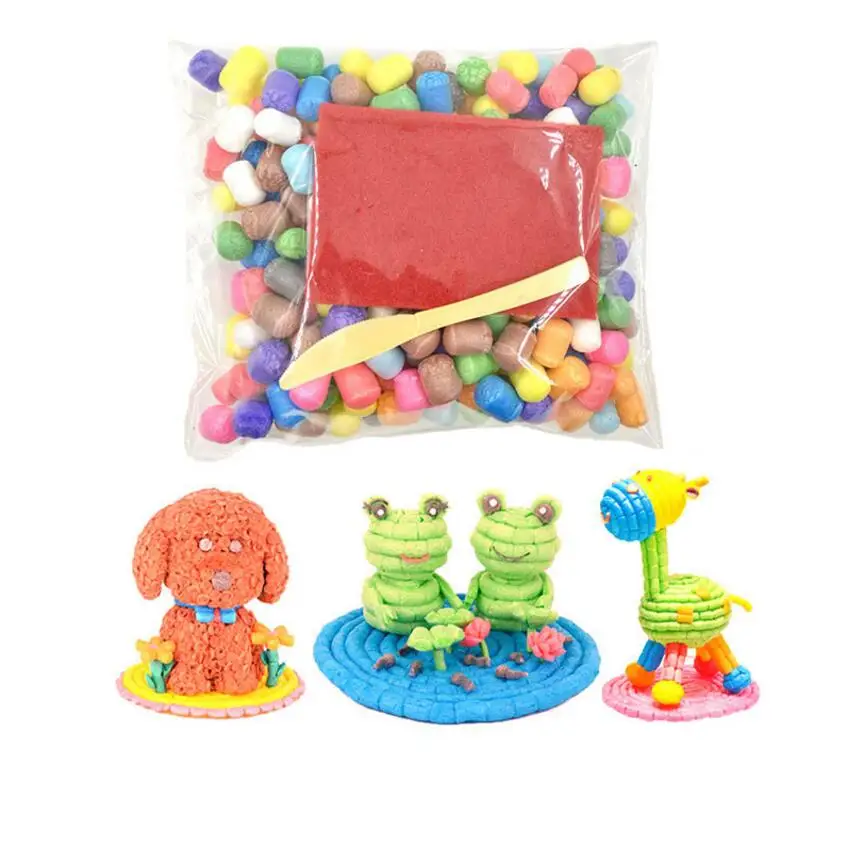 300 шт. детский сад красочные крахмал для малышей и детей постарше строительные